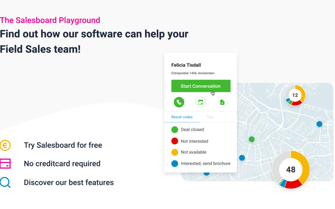 Explore Salesboard in the Playground